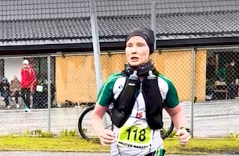 Malin sette klubbrekord på heilmaraton