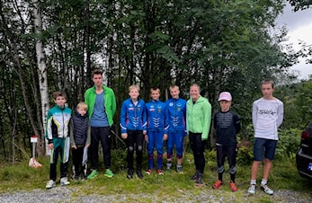 Siste trening før midtnorsk meisterskap
