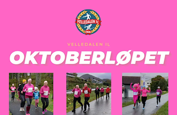 Oktoberløpet finn stad i Sykkylven laurdag 11. oktober