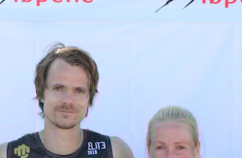 Semsvannsrunden: Sterke 2.plassar til Nikolai og Anette