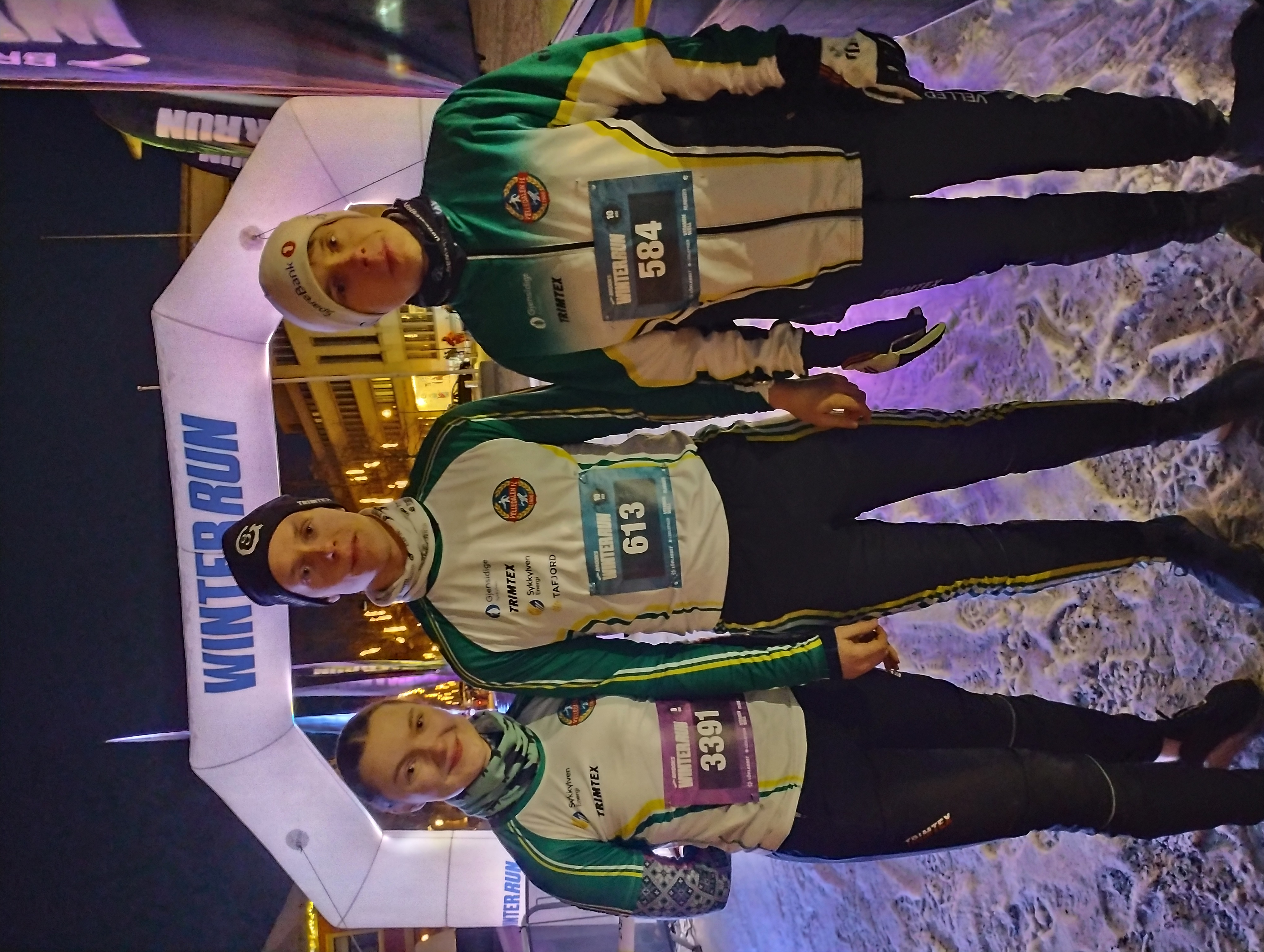 VIL-trio med fine plasseringar i Winterrun Trondheim.