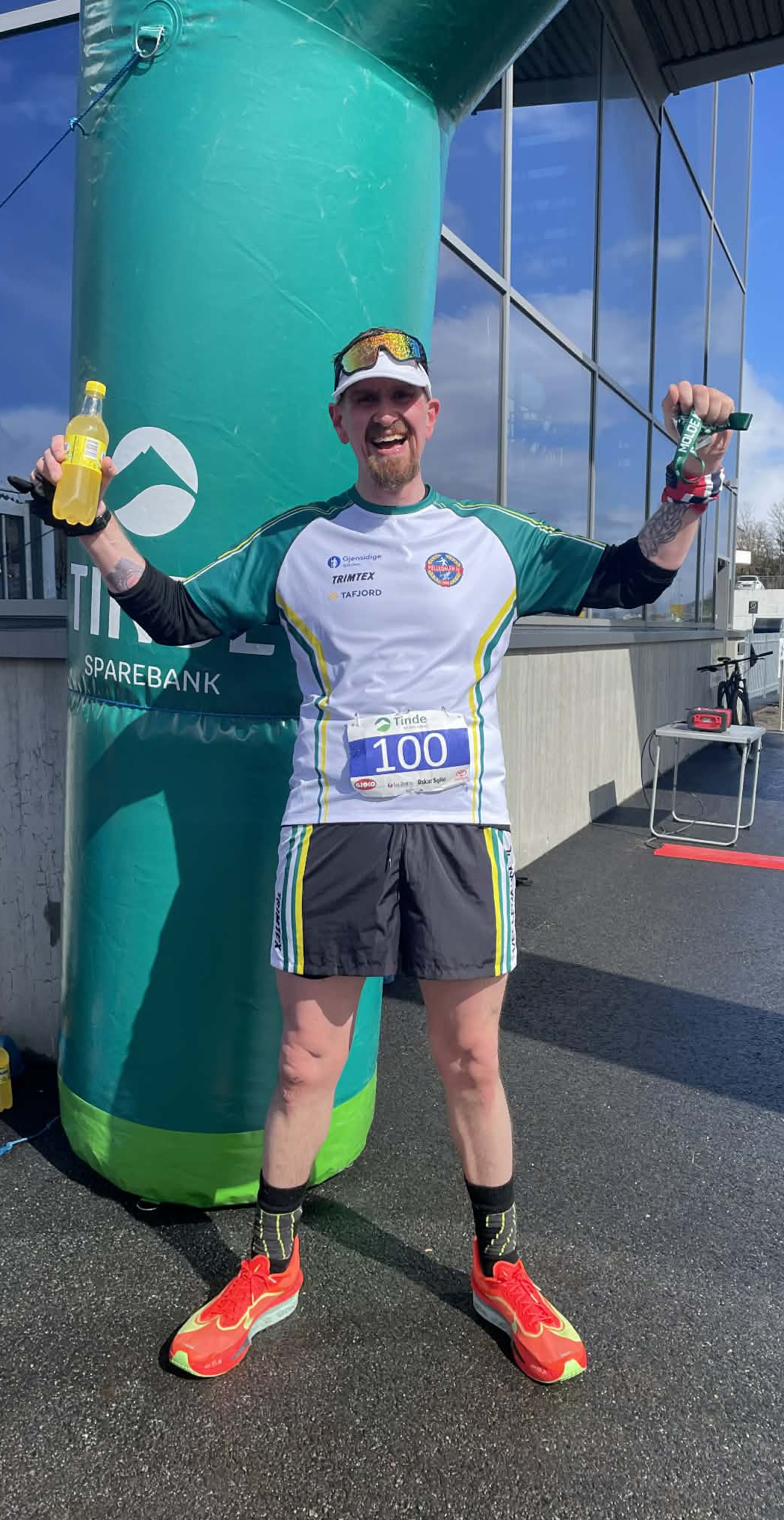 Sverre og Malin sprang i Molde