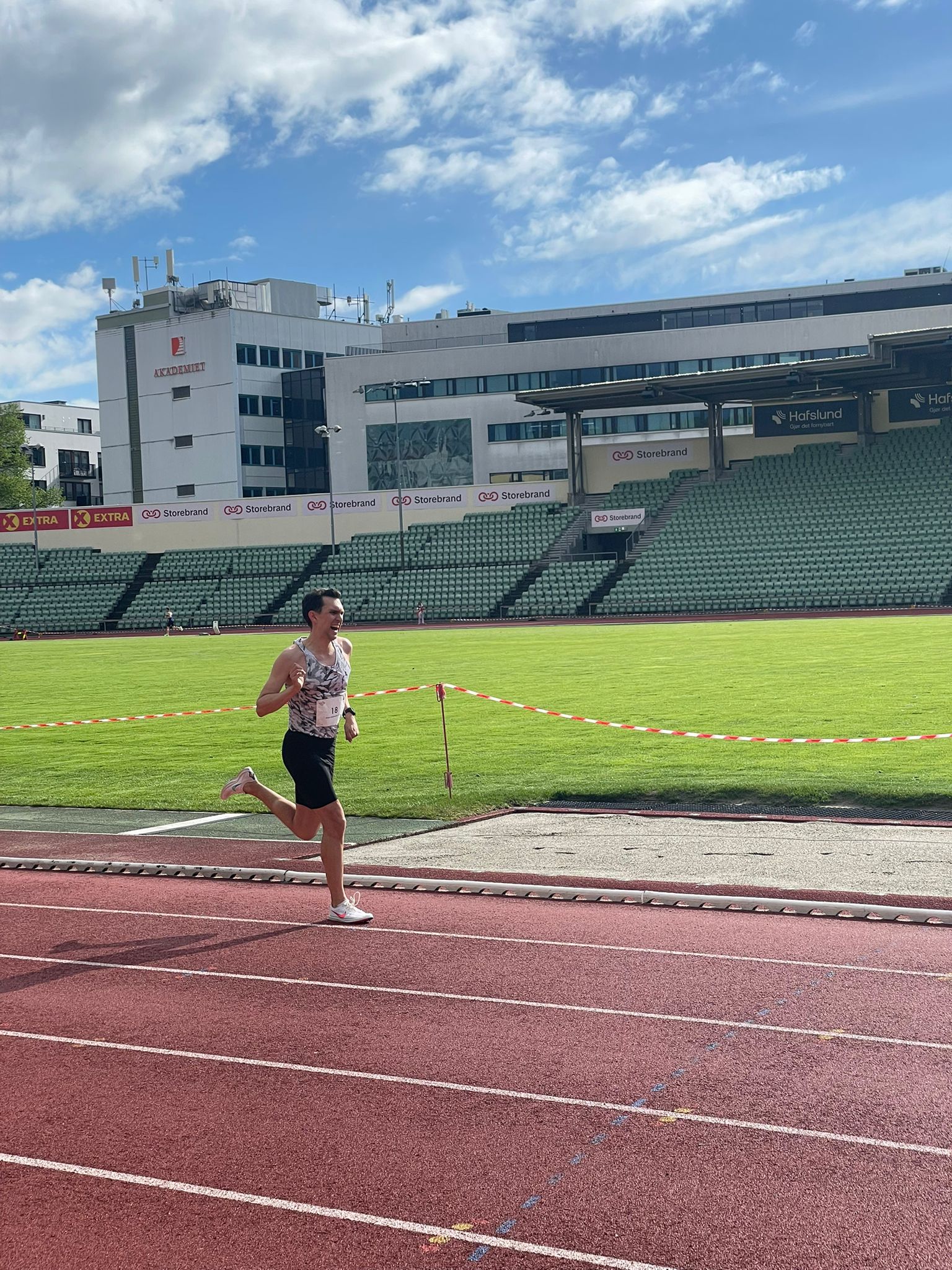 Anders Westrheim: VIL-årsbeste på 5000m bane