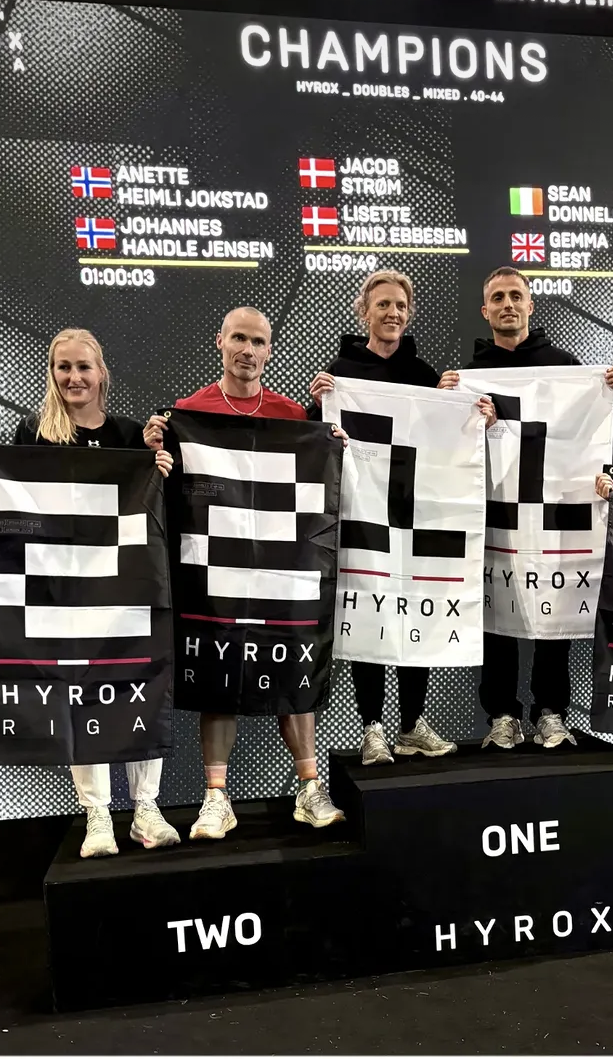 Hyrox: Anette nummer to i Riga