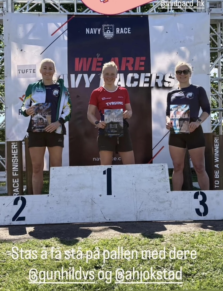 Navy Race Oslo: Fin 2.plass til Anette