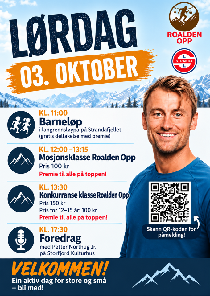 Stor-dag med Petter Northug jr på Stranda
