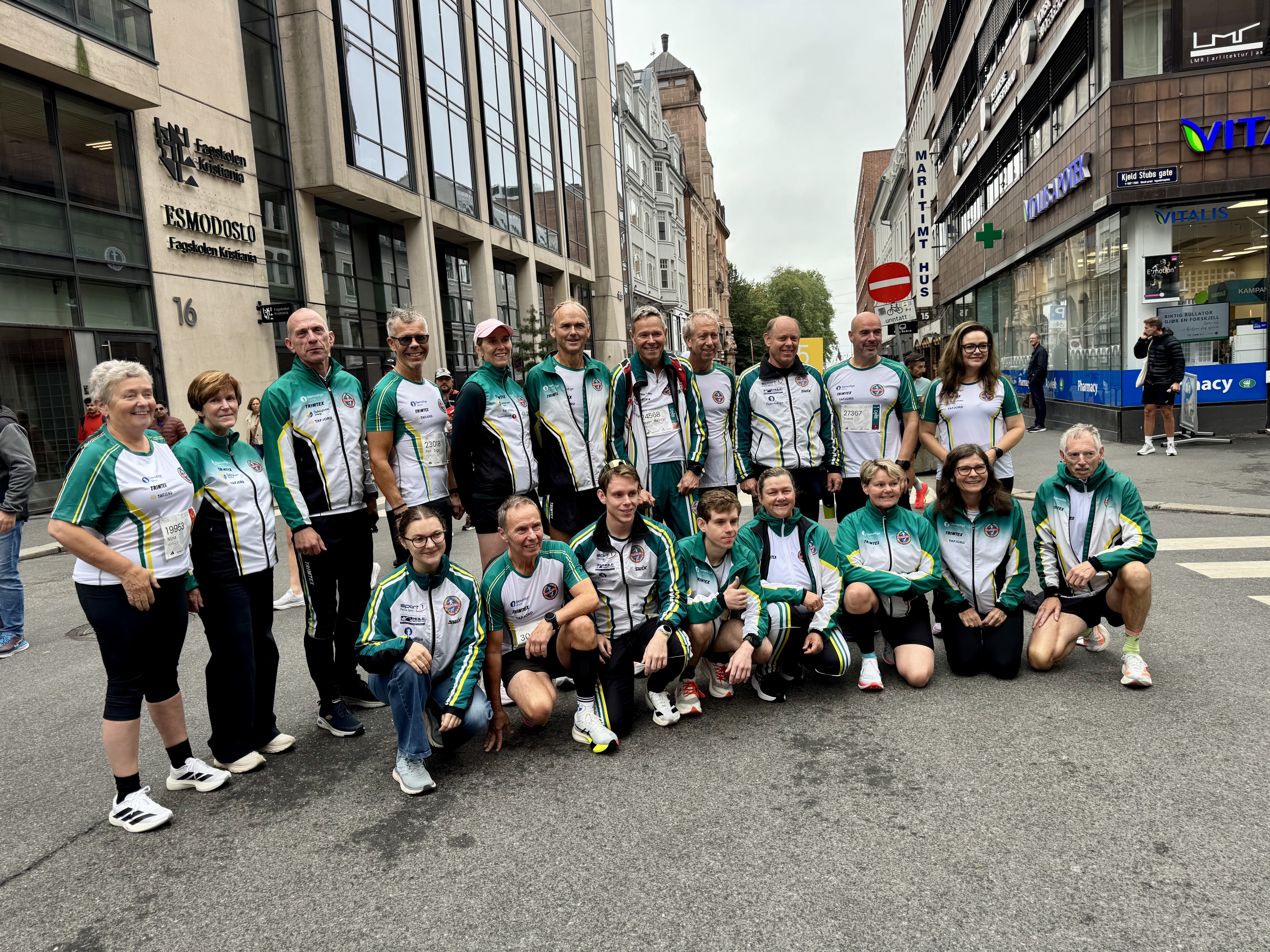 Oslo-helg med Velledalen IL – vi spring saman