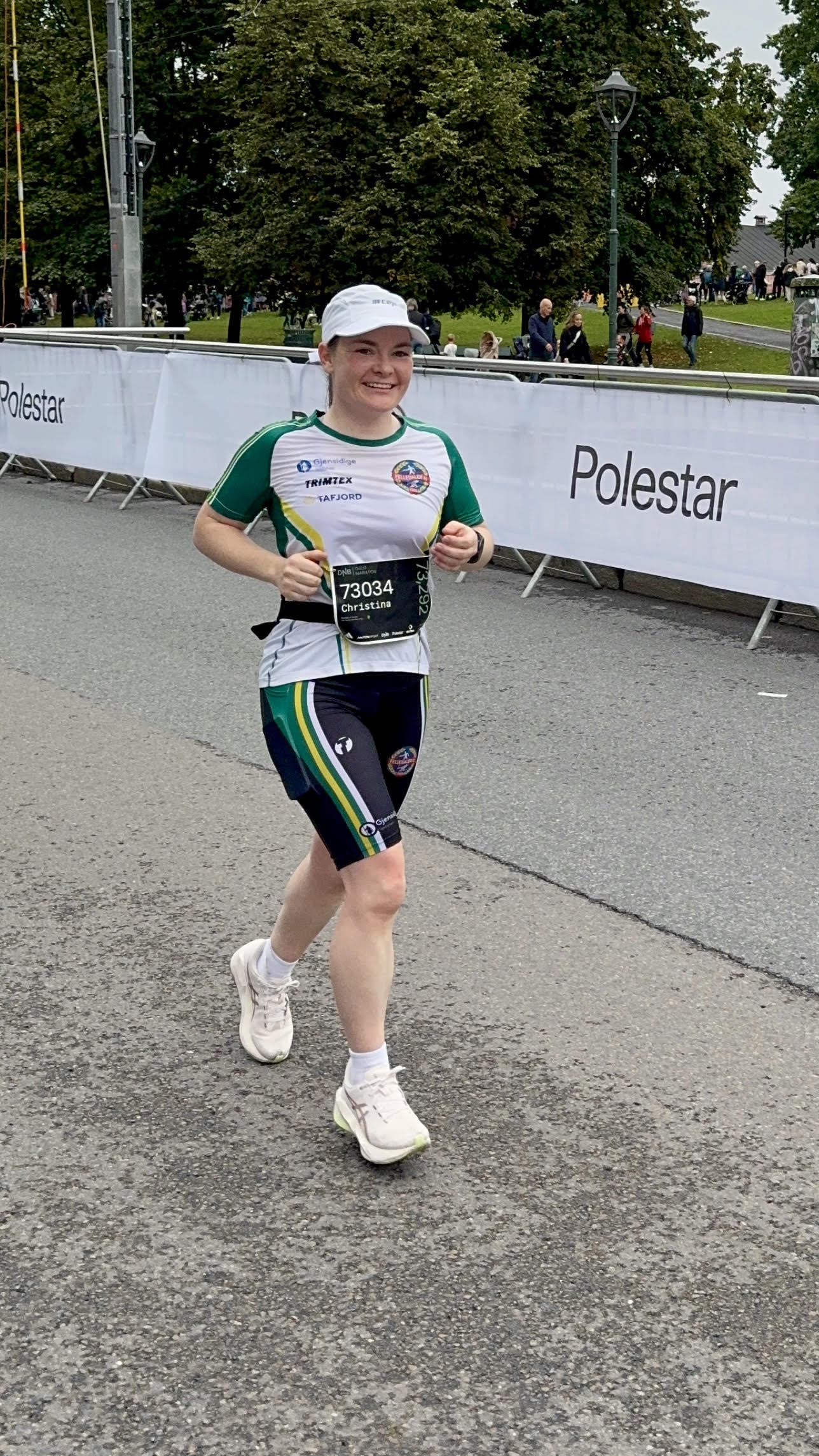 Christina greidde Oslo-trippelen