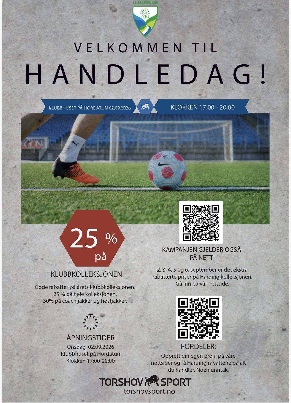 Torshov sport - handledag