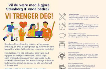 Vi trenger deg!