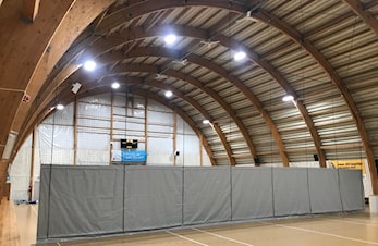 Ny delevegg i SIF Hallen