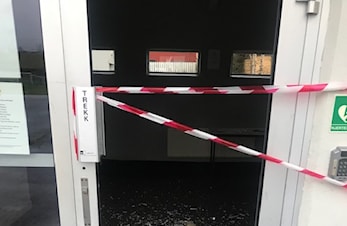 Hærverk i Idrettsparken