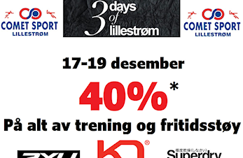 Kampanjetilbud hos Comet Sport