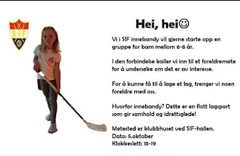 Innebandy for 6-8 åringer