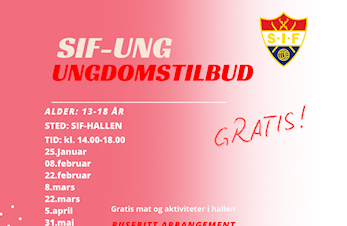 SIF-UNG Ungdomstilbud!