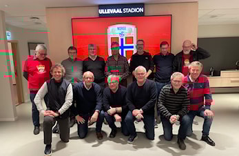 Senior-gjengen bak kulissene på Ullevaal.