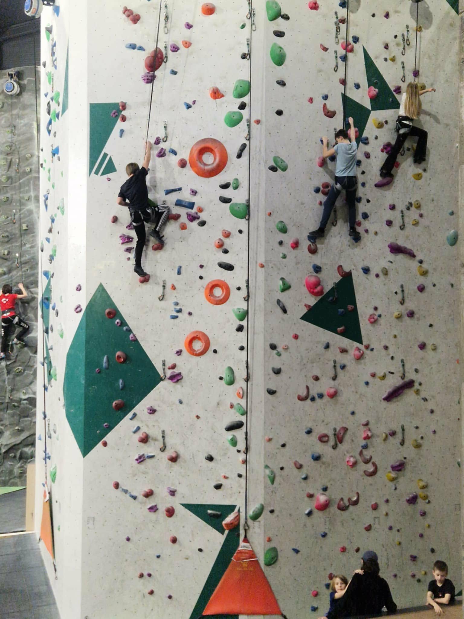 Høstavslutning med klatring