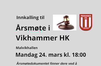 Årsmøte i Vikhammer HK