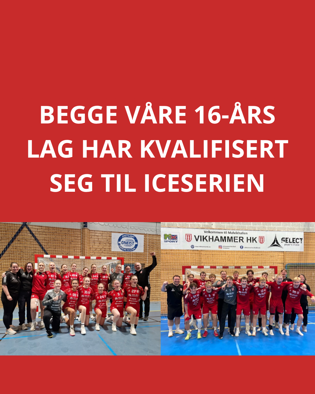 Image for Begge lag kvalifisert til Iceserien