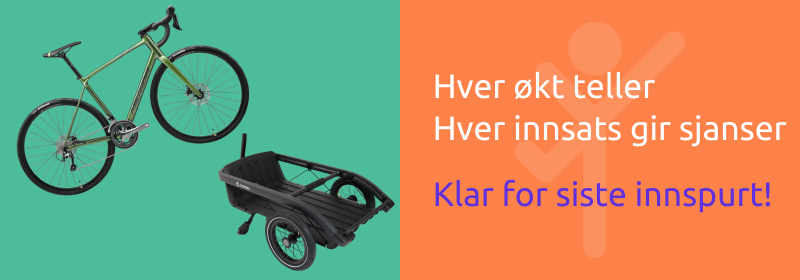 Husk å registrere all aktivitet før søndag! 🚴‍♂️