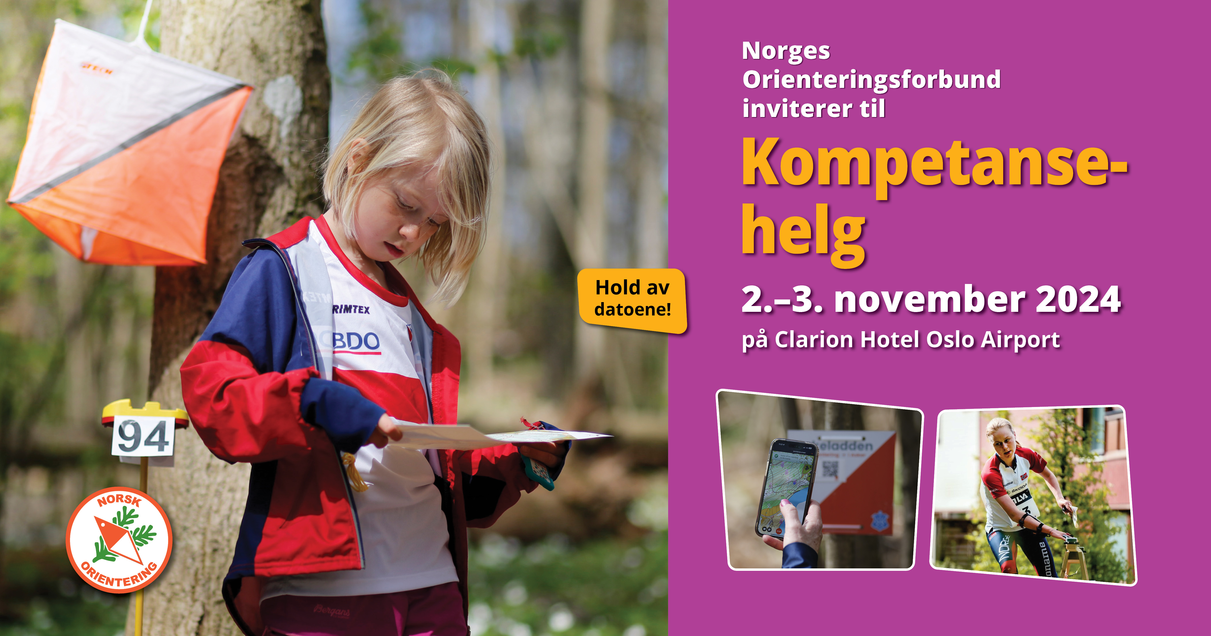 Kompetansehelg 2.-3. november med spennende program! 