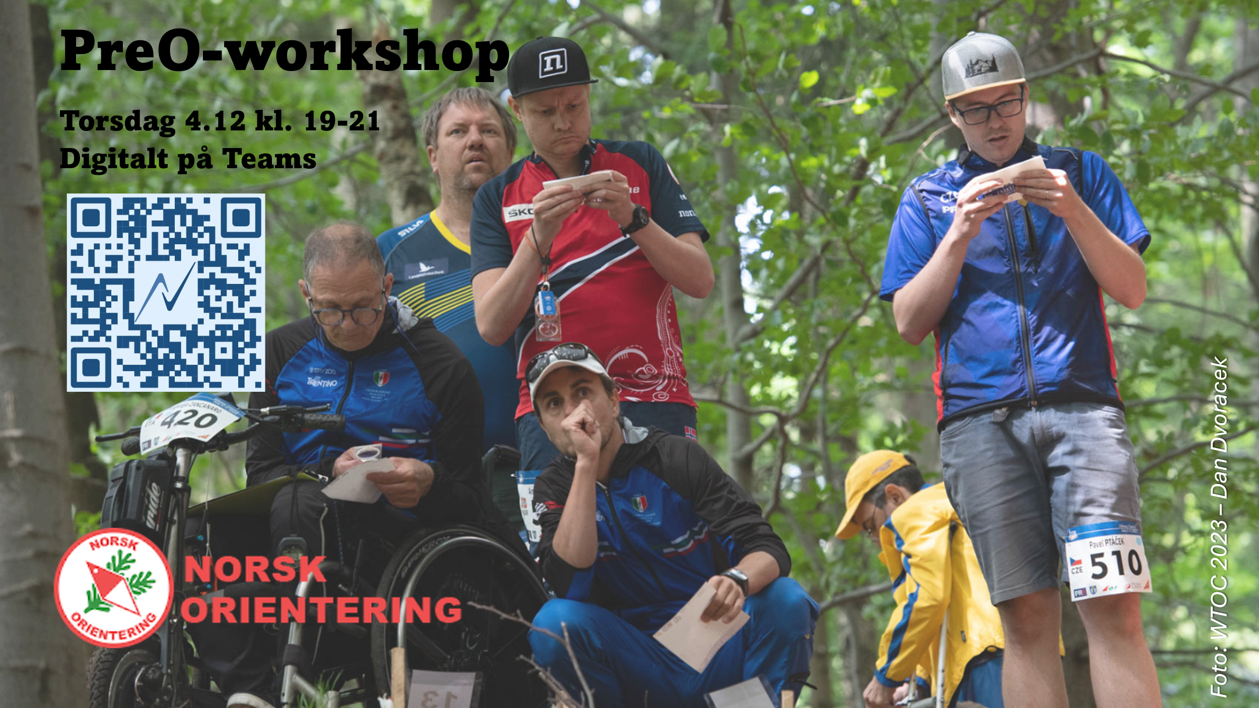 Åpen workshop med PreO 4. desember!