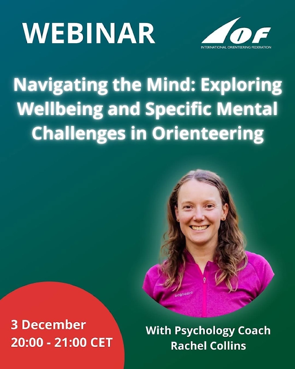 IOF inviterer til Webinar om mentale utfordringer i o-idretten!