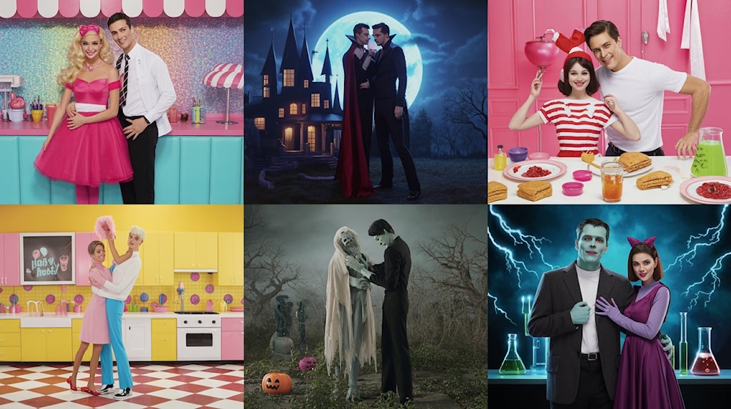 A creative roundup of the best couples Halloween costumes for 2025 featuring iconic duos, funny pairings, scary looks, and easy DIY ideas. Perfect inspiration for couples, friends, or partners looking for adult Halloween costumes, last-minute costumes, and trendy pop culture couple Halloween costume ideas. This guide highlights fun, stylish, and easy Halloween costumes for couples to stand out at parties and events. - Creed leather