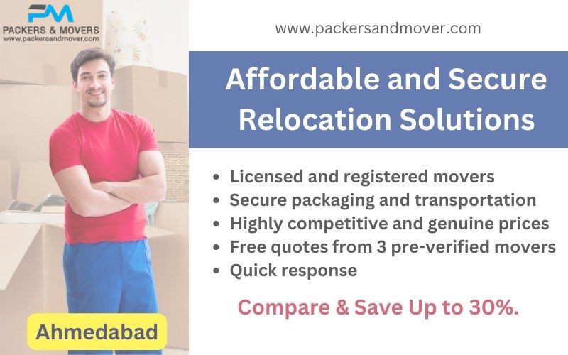 Packers and Movers in Ahmedabad – Relocation Made Easy