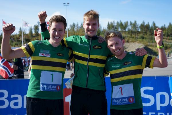 NTNUI forsvarte NM-gullet i stafett for herrer!