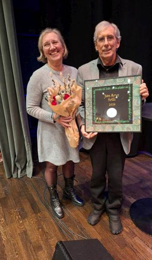 Jan Solli tildelt Frivillighets pris for 2025 på Askøy!