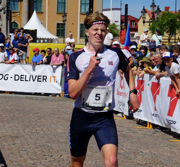 Norge nummer 7 på sprintstafetten under junior-VM!