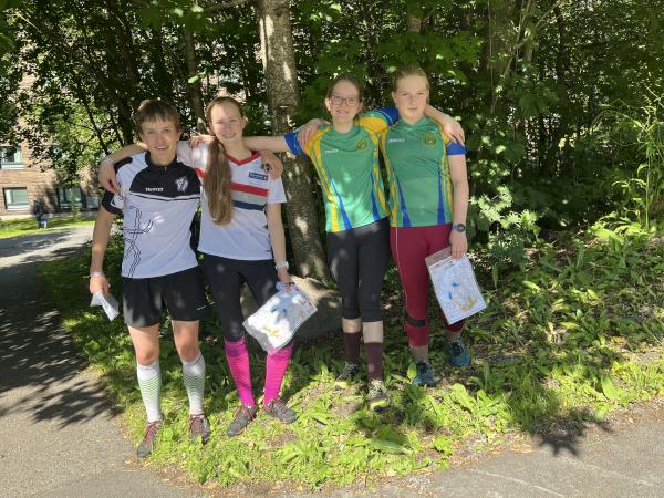 Treningsdag på O-landsleiren!