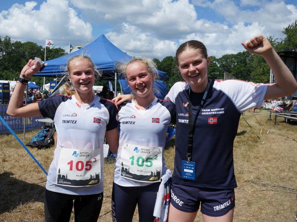 Norsk sølv på junior-VM stafett!
