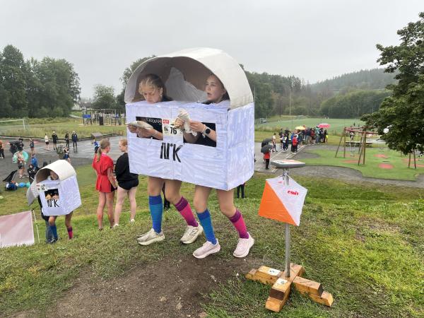 Kretsstafett på O-Landsleirens avslutningsdag