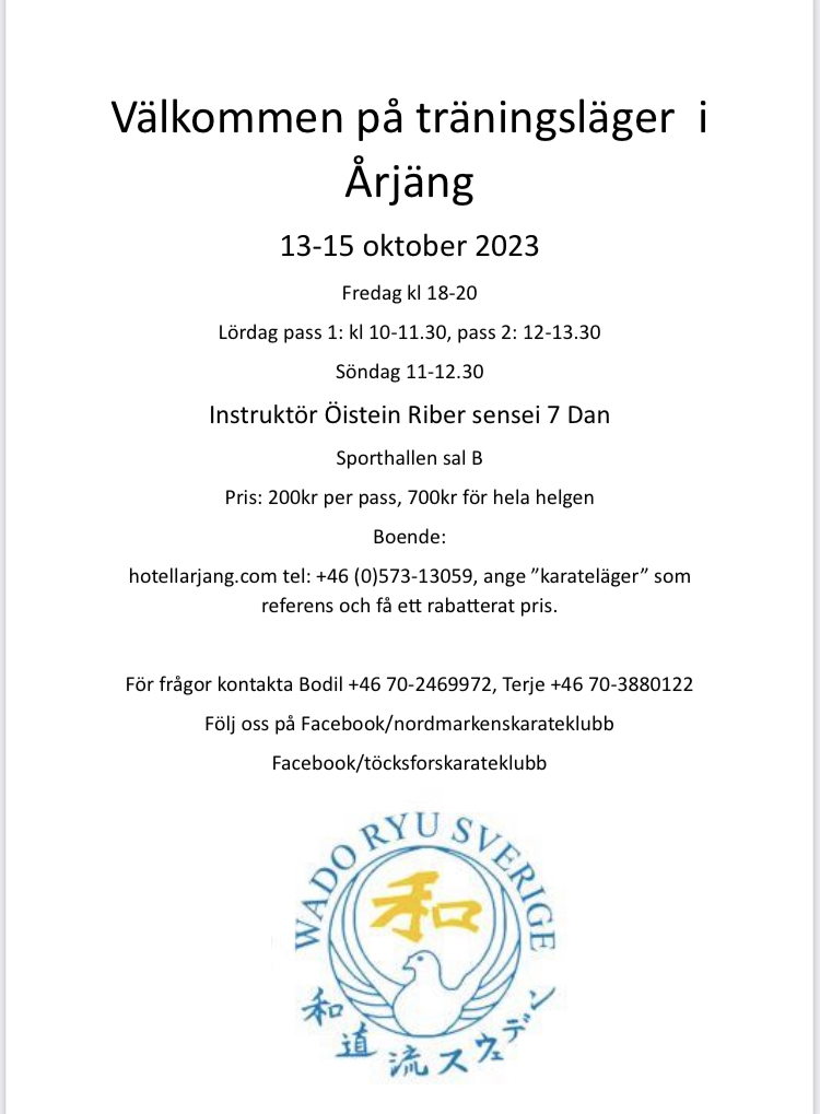 Høstleir i Årjäng