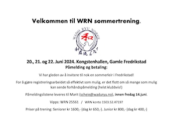 Velkommen til sommerleir i Fredrikstad