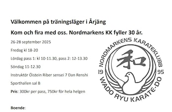 Høstleir i Årjäng