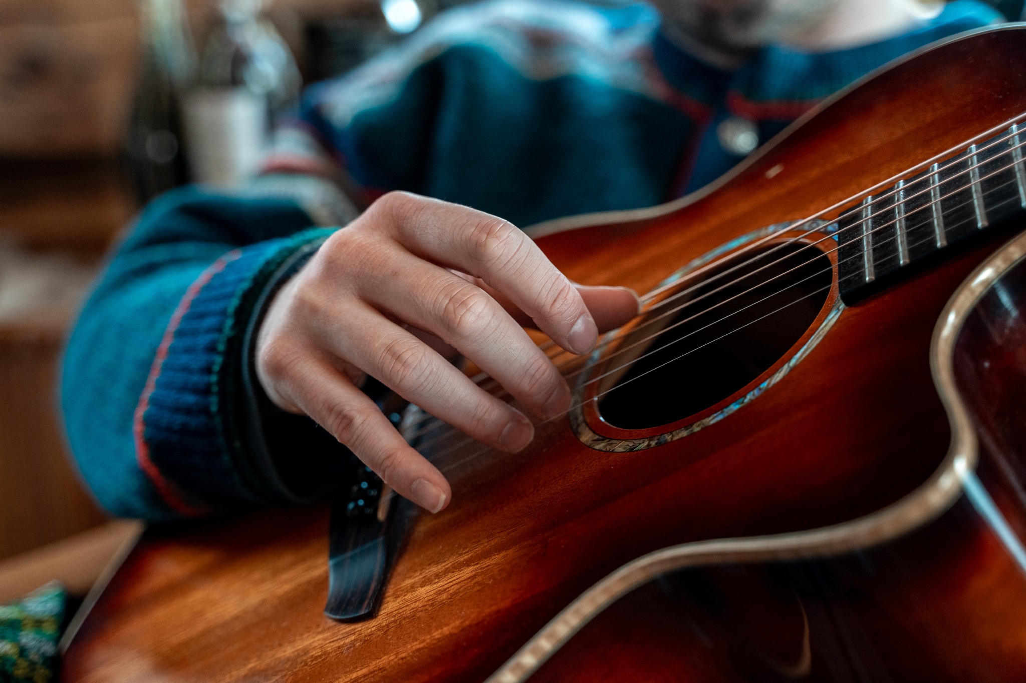 Unik minikonsert på klubbhuset!