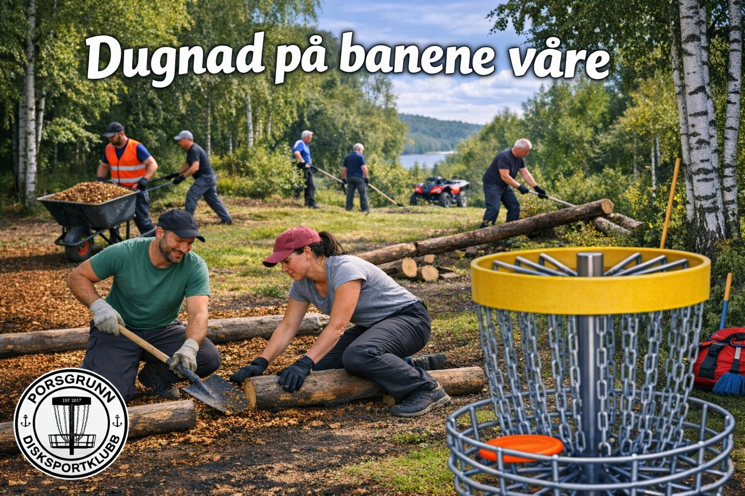 Image for Dugnader på banene våre