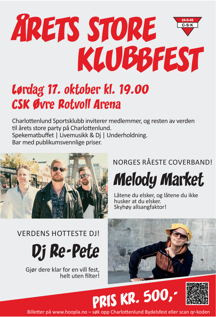 Klubbfest 17. oktober