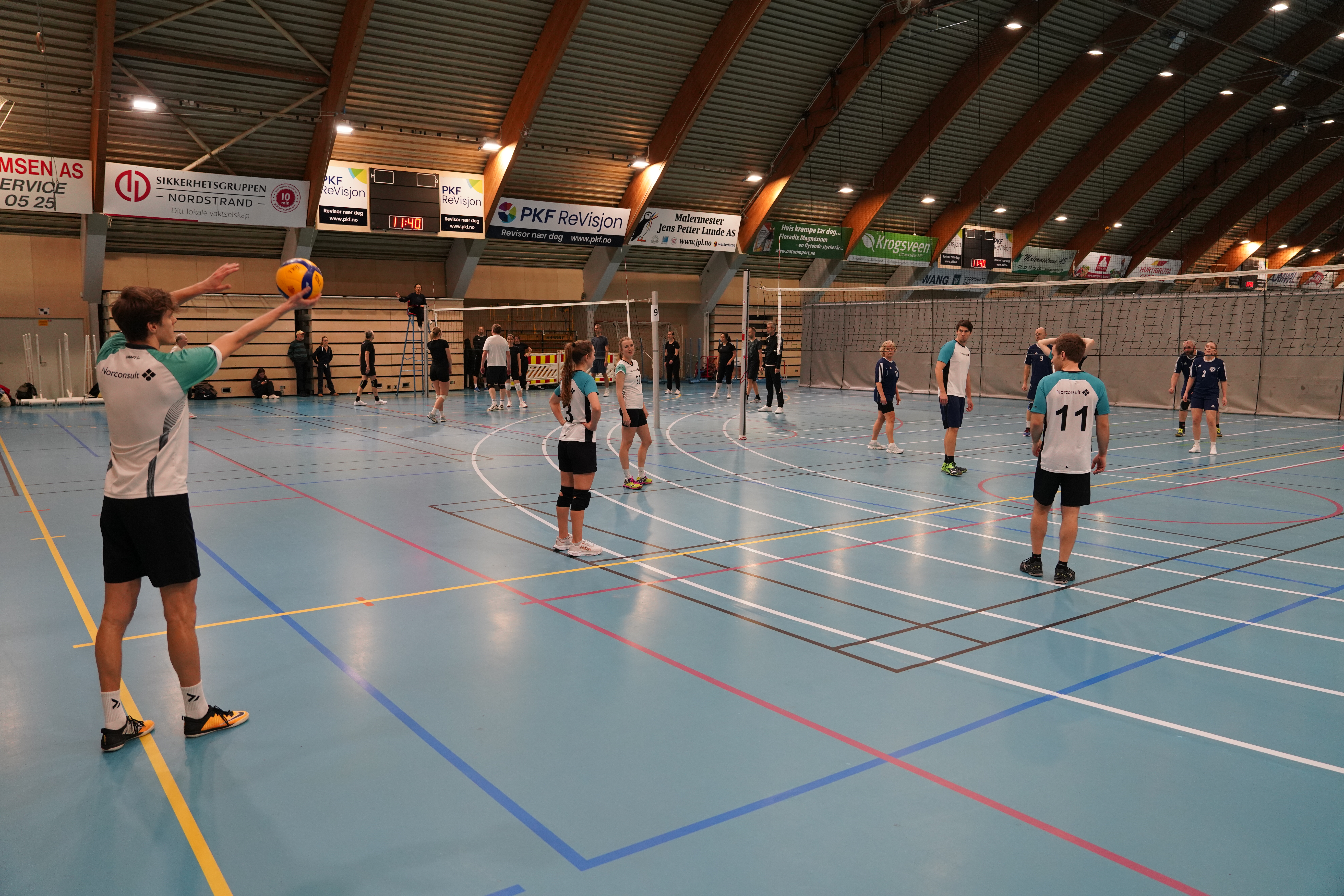 Image for Volleyballturnering Resultater og Bilder
