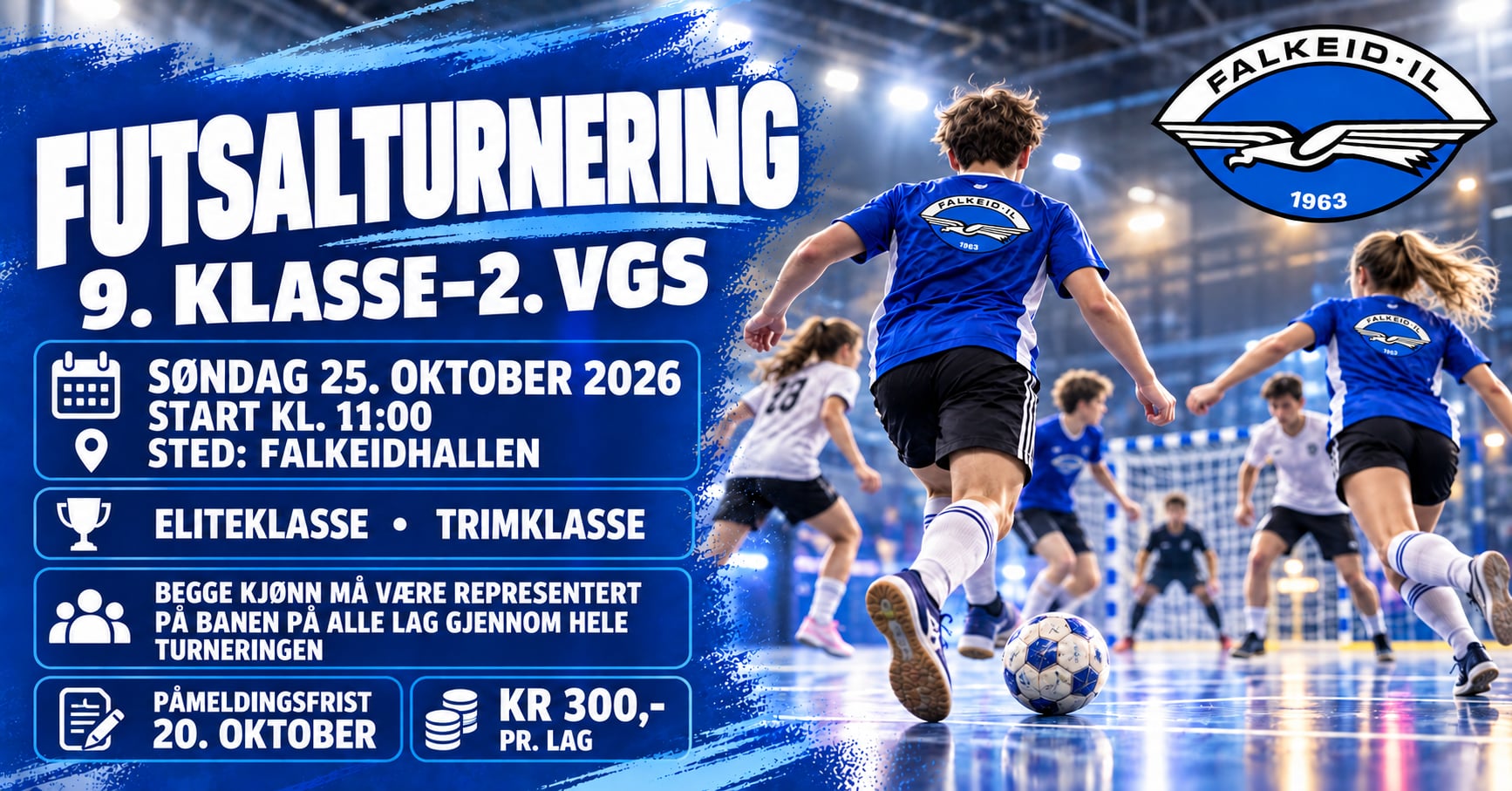 Image for Futsal turnering for ungdommer