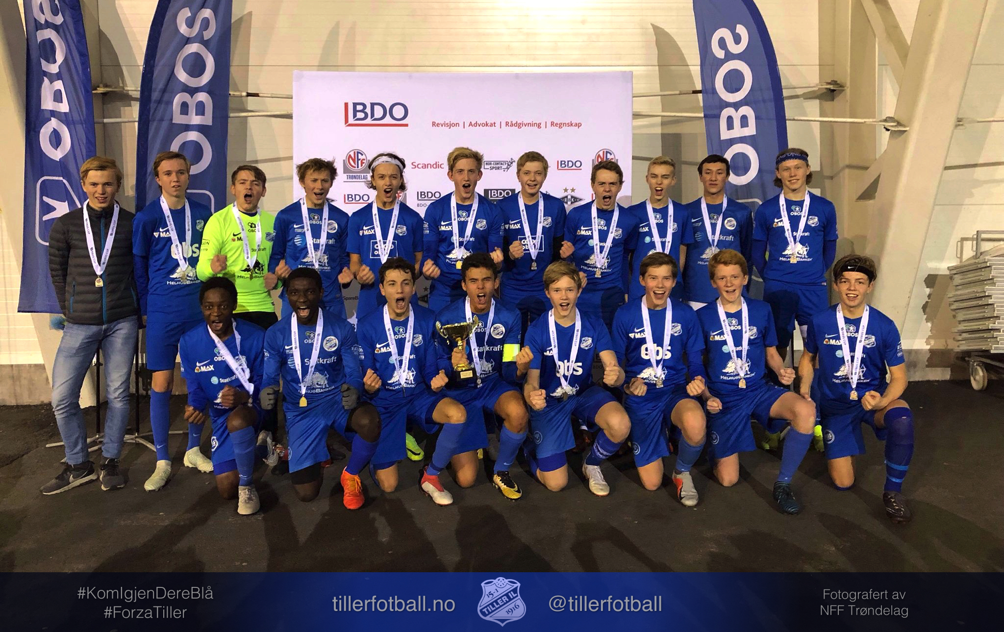 Gull og sølv i OBOS-cup