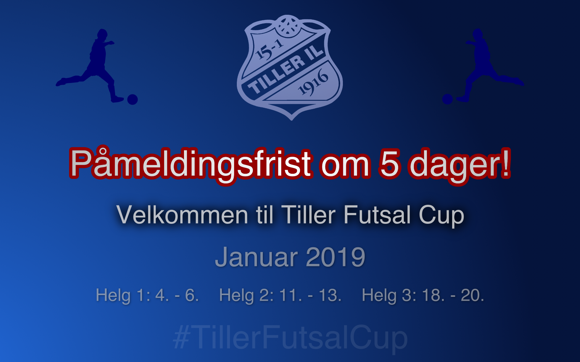 Kun fem dager igjen