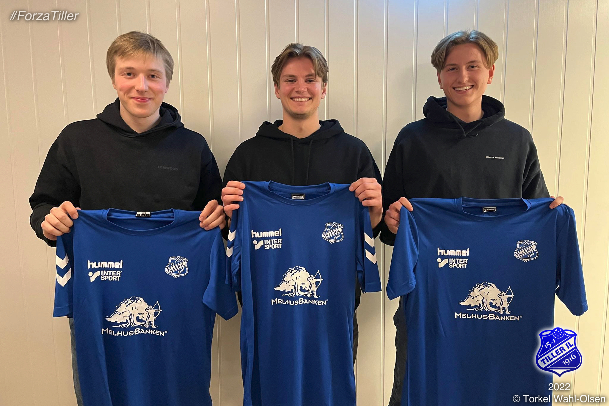 Trio klar for Tiller