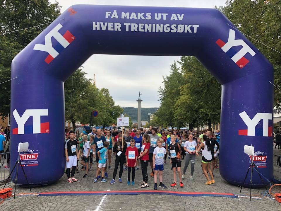 Stor deltakelse fra Utleira under Trondheim Maraton 2018
