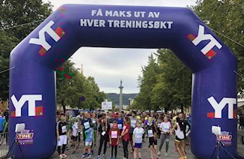 Stor deltakelse fra Utleira under Trondheim Maraton 2018