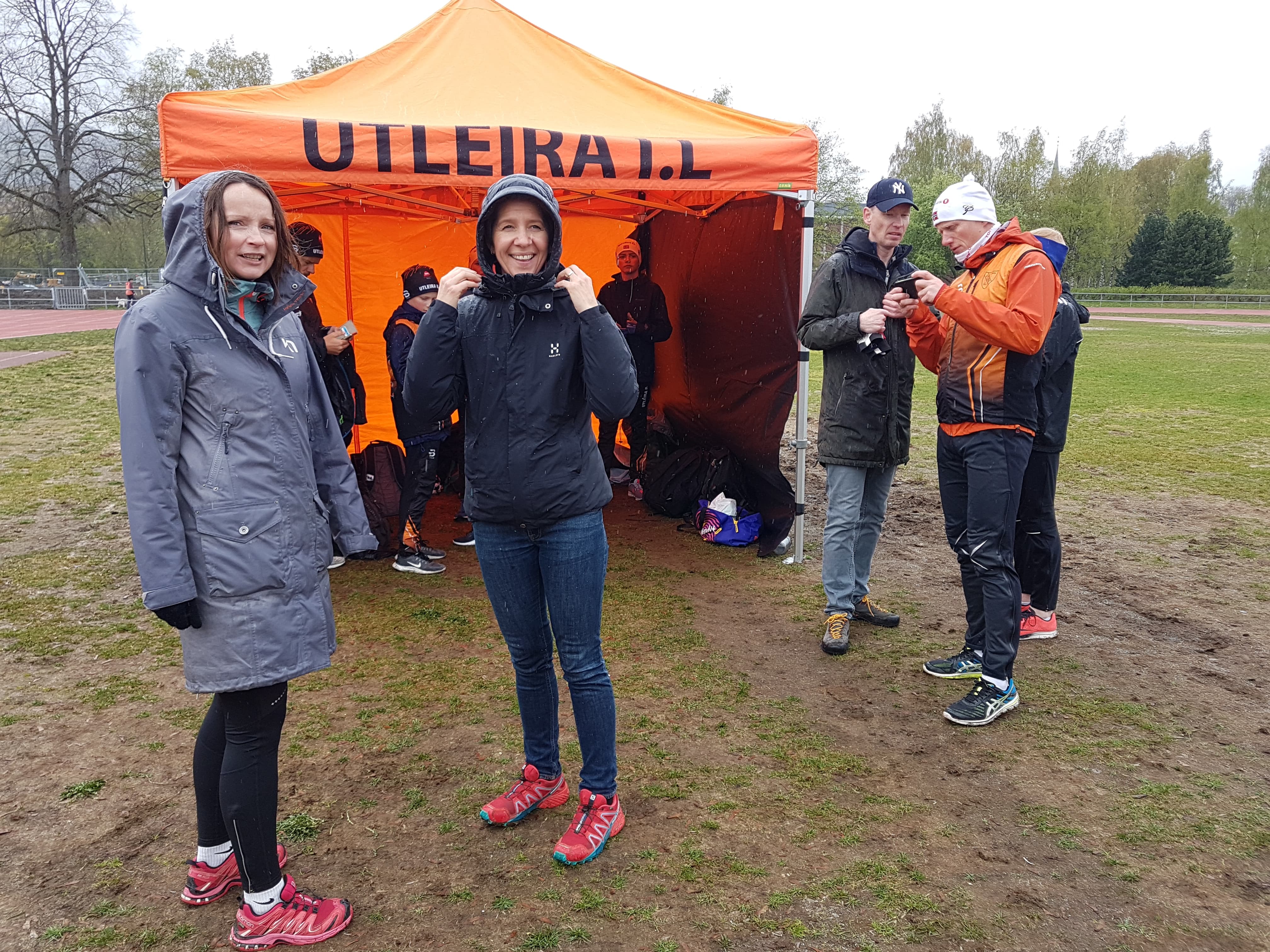 Regn og gode resultater på Olavstafetten