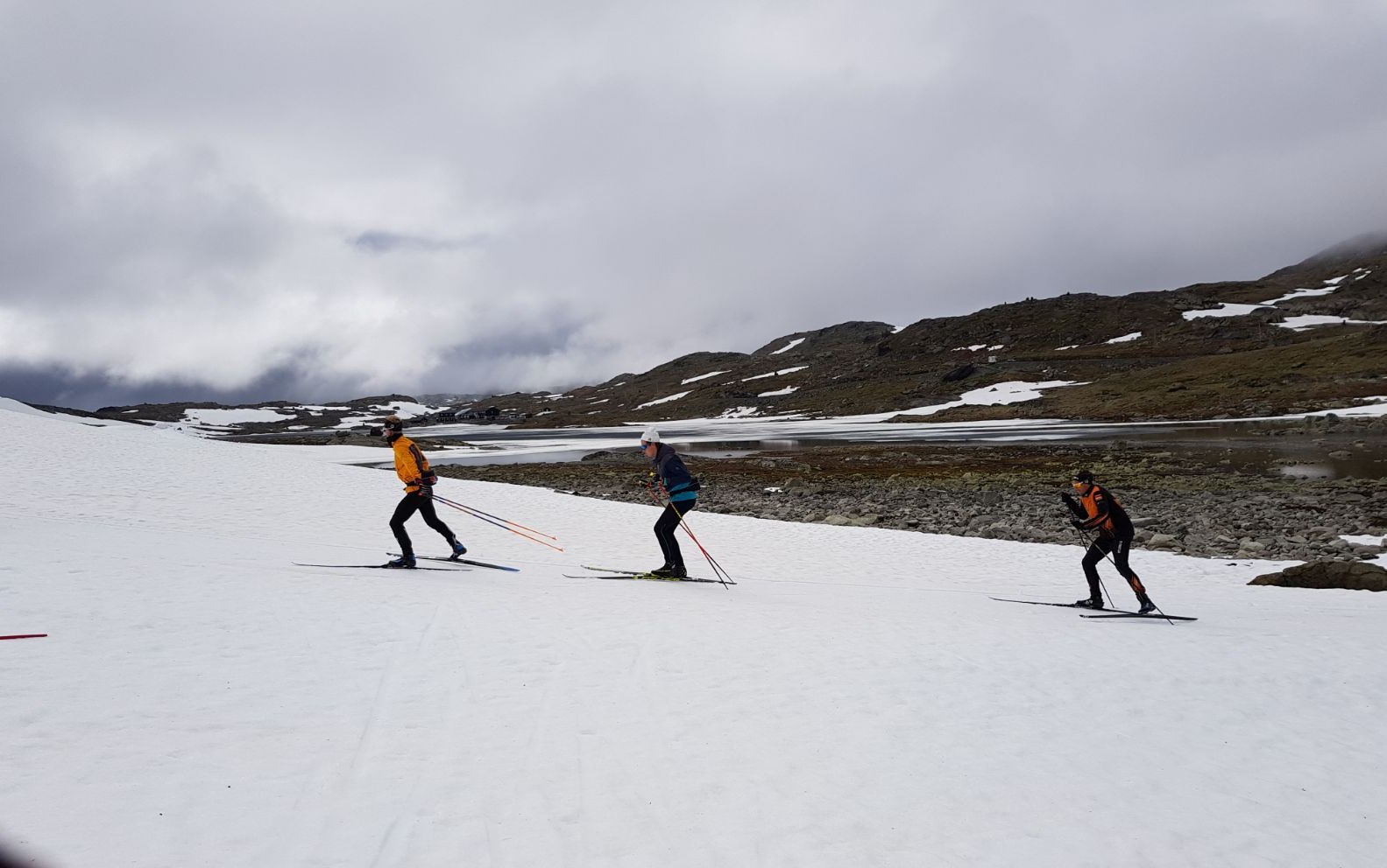 Snøsamling på Sognefjellet